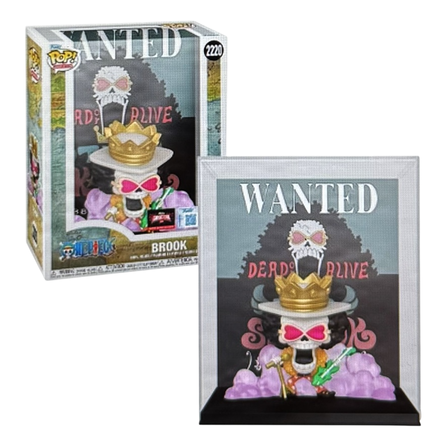 Funko Pop! Animation: One Piece: Brook (Wanted Poster) (TargetCon 2026 Exclusive)