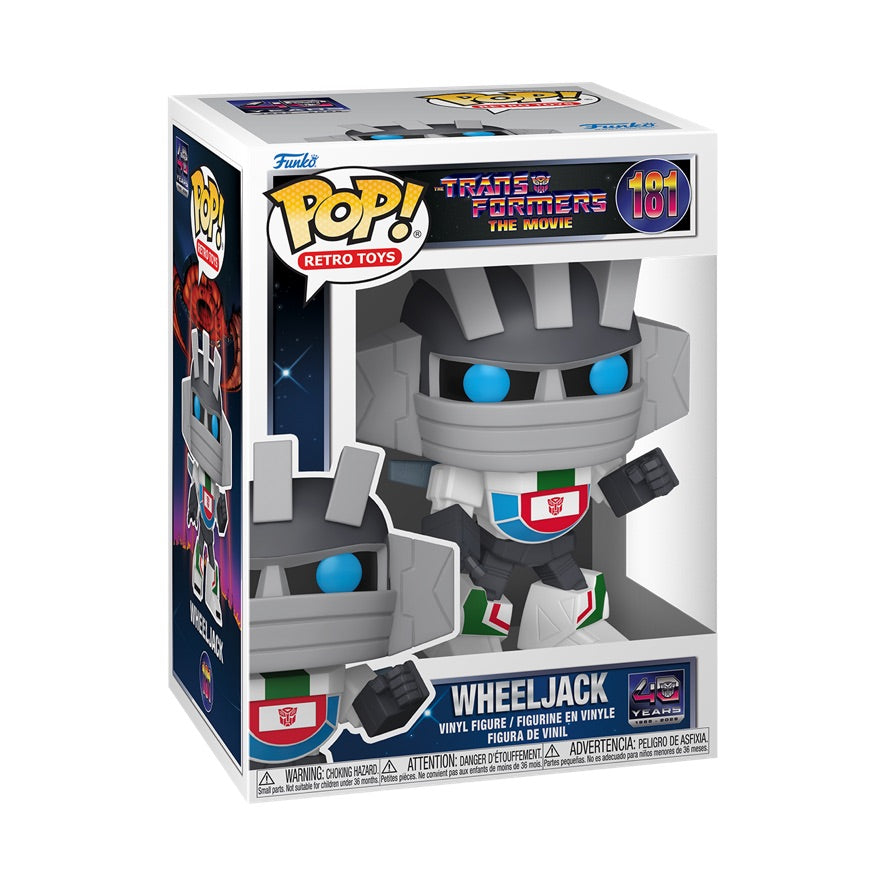 Funko Pop! Retro Toys: Transformers The Movie: Wheeljack