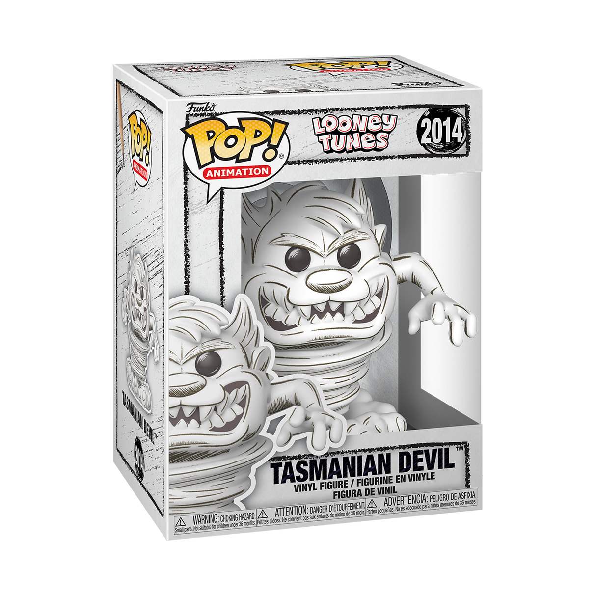 Funko Pop! Animation: Looney Tunes: Tasmanian Devil (Sketch Deco)