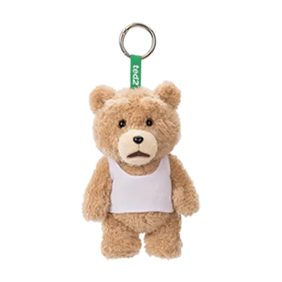 Pop Mart: Ted 2 Teddy Bear Action Plush Pendant