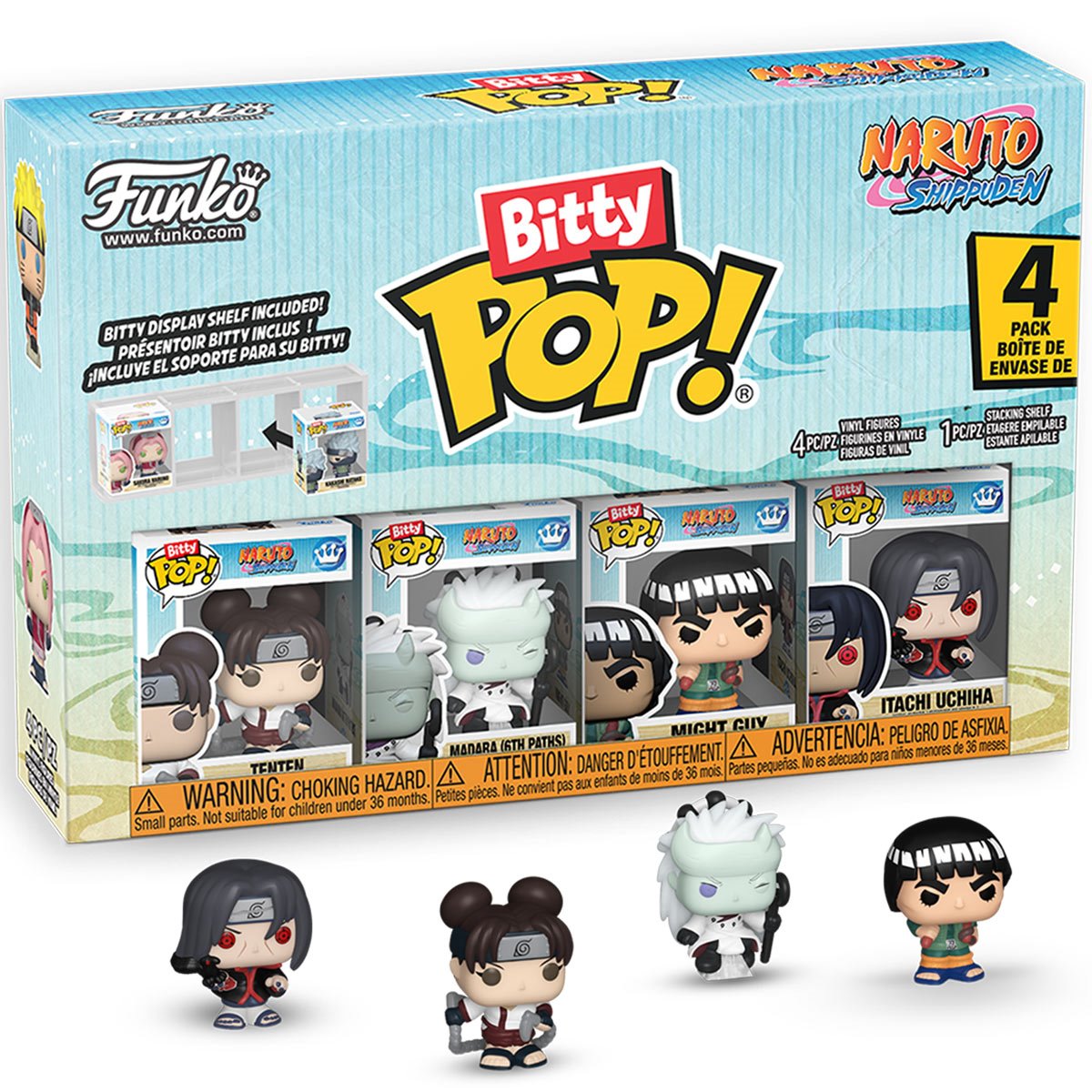 Funko Bitty Pop! Naruto: Tenten 4-Piece Set
