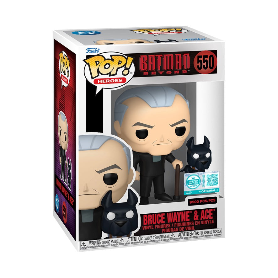 Funko Pop! Heroes: Batman Beyond: Bruce Wayne & Ace (LE 9,500) (Funko Supreme Edition)