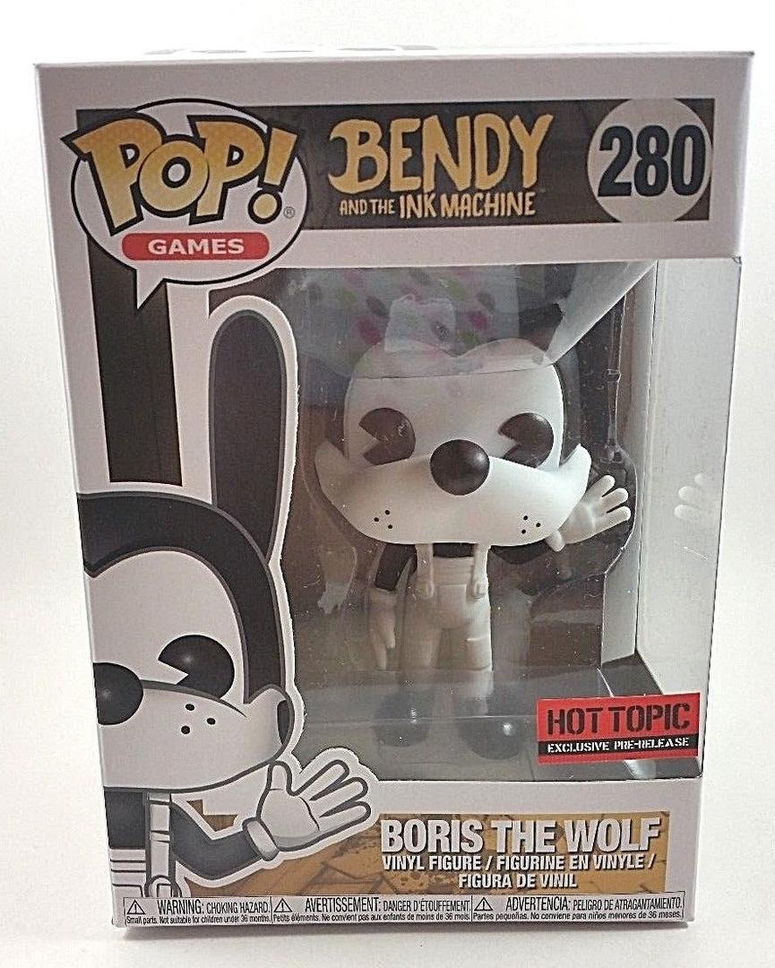 Funko Pop! Games: Bendy and the Ink Machine: Boris the Wolf (Hot Topic Pre-Release)