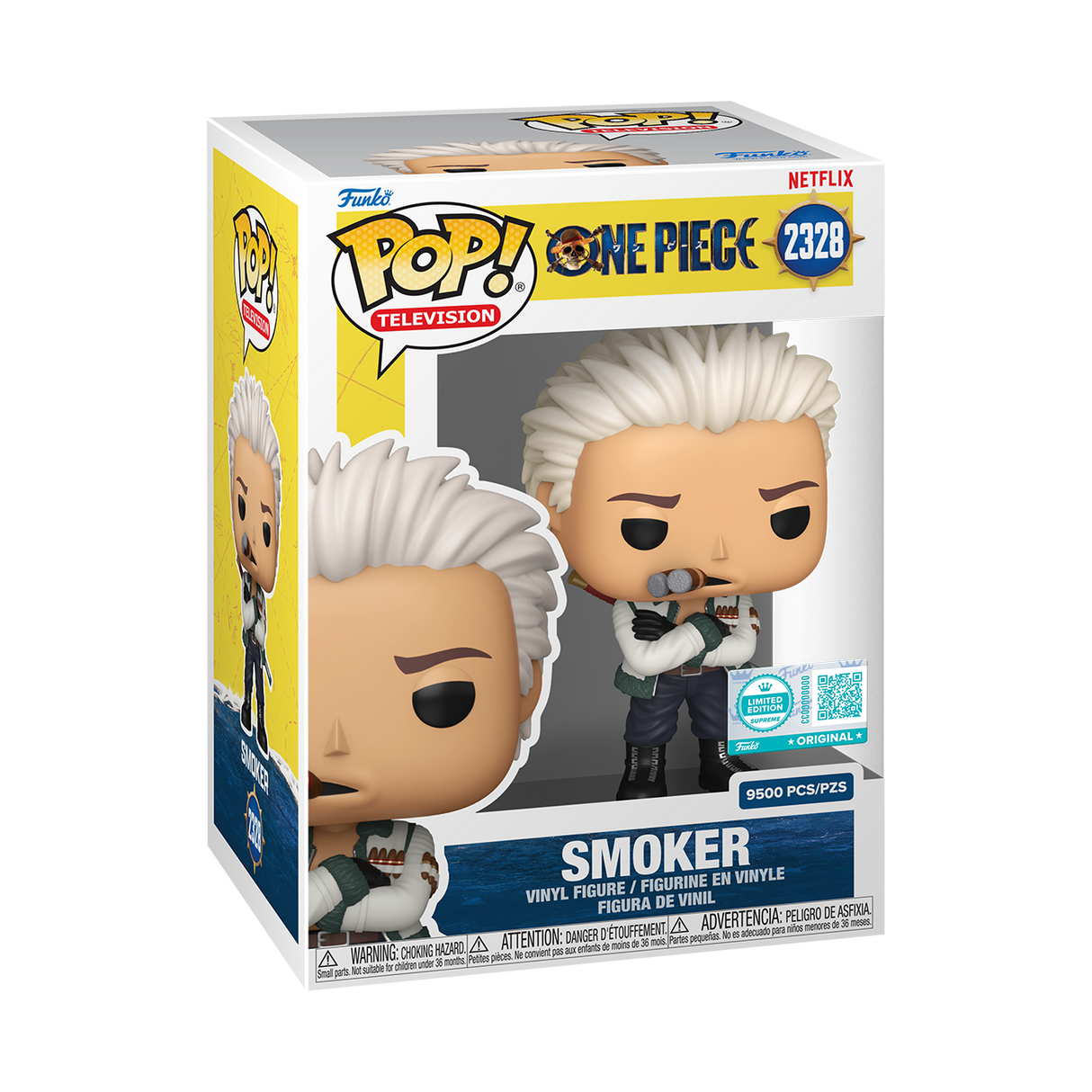 Funko Pop! Television: One Piece: Smoker (LE 9,500) (Funko Supreme Edition) (GameStop Exclusive)