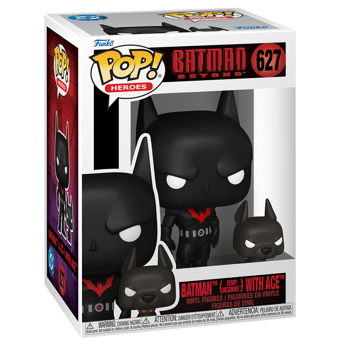 Funko Pop! Heroes: Batman Beyond: Batman (Terry McGinnis) with Ace