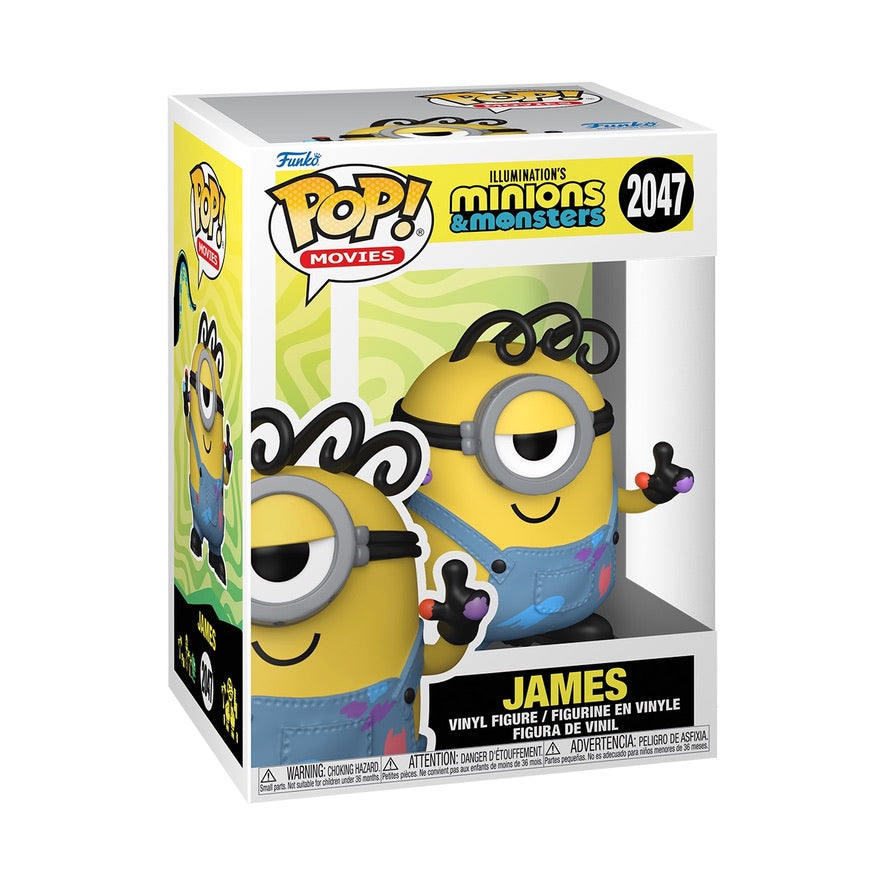 Funko Pop! Movies: Minions and Monsters: James