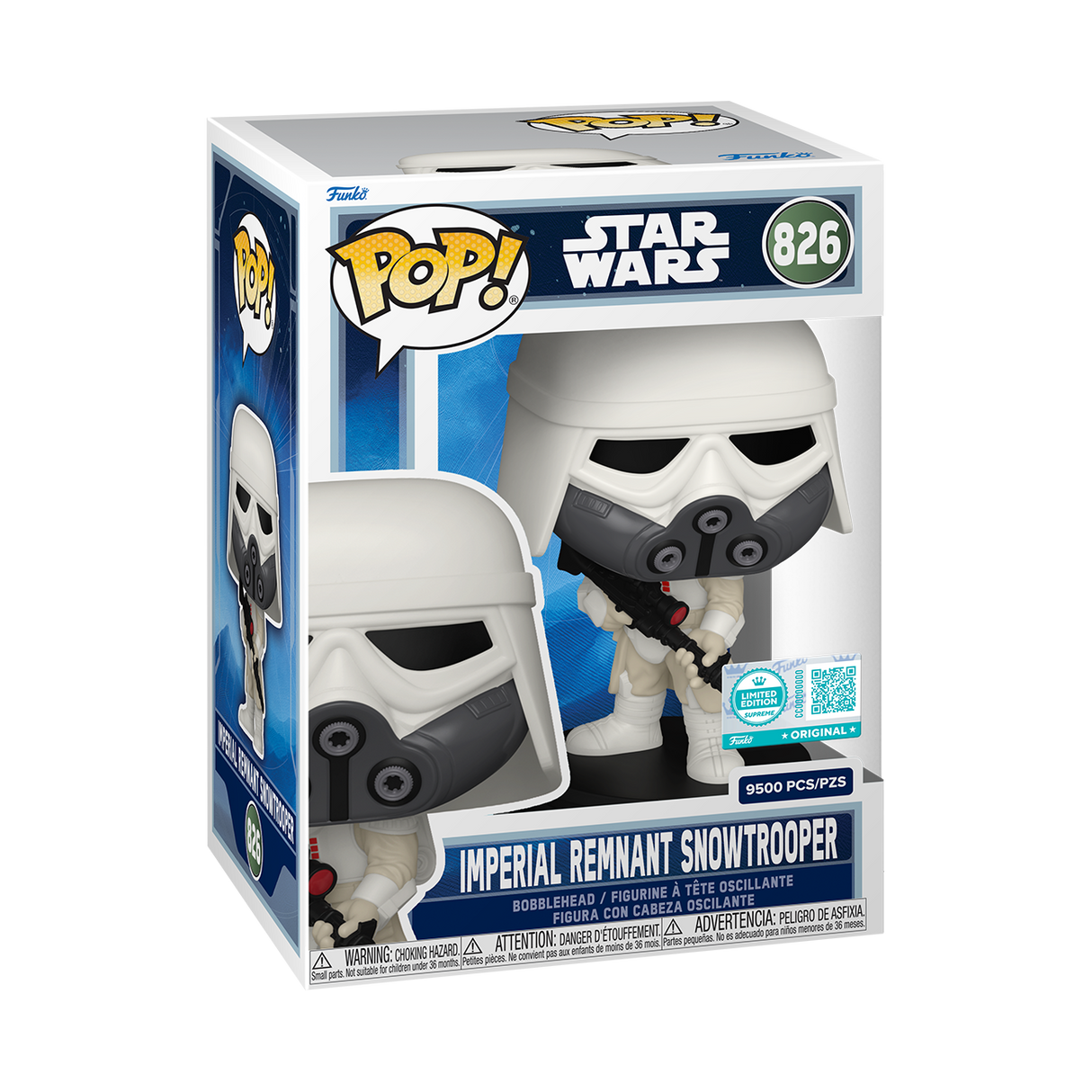 Funko Pop! Stars Wars: The Mandalorian and Grogu: Imperial Remnant Snowtrooper (LE 9,500) (Funko Supreme Edition) (Target Exclusive)