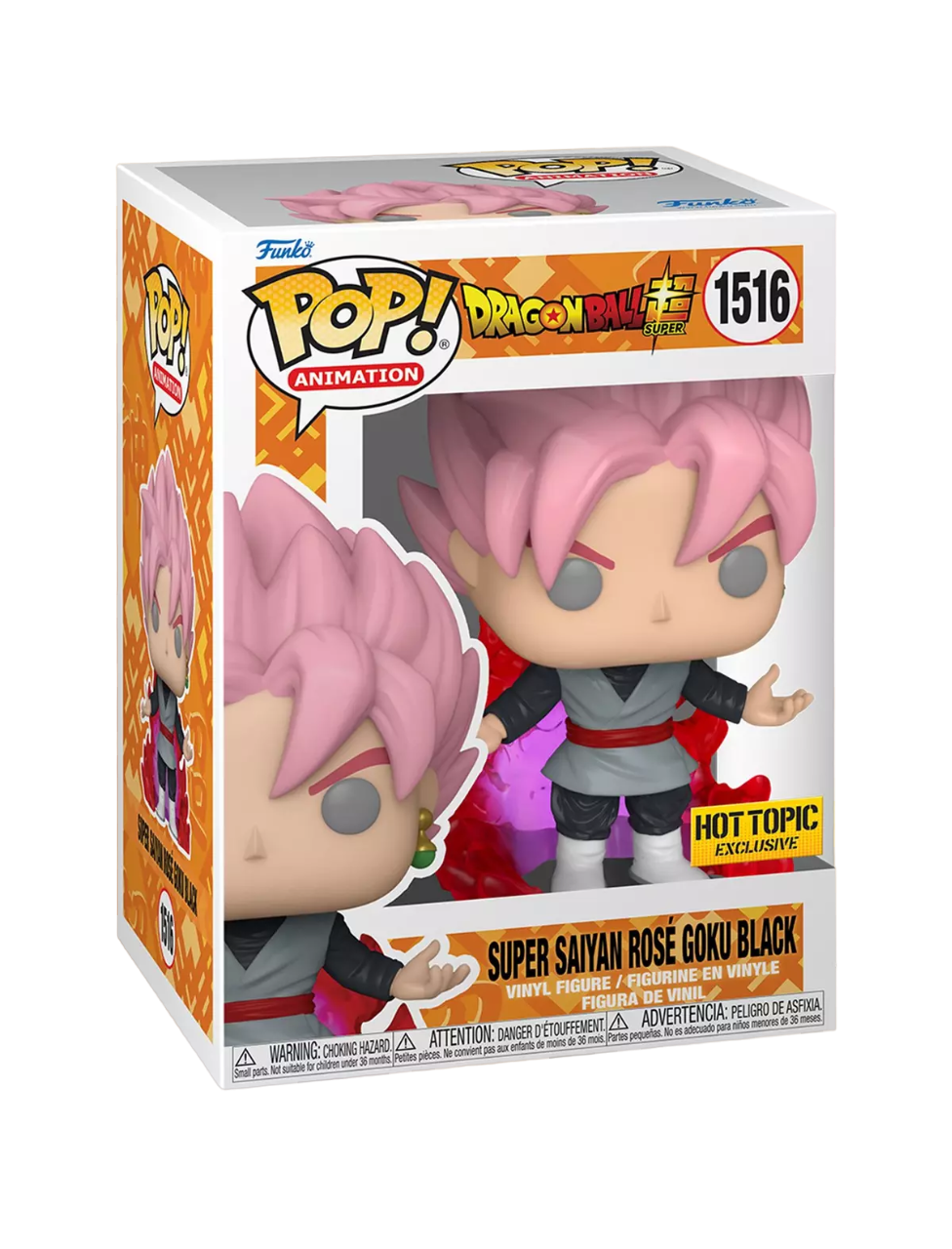 Funko Pop! Animation: Dragonball Z Super: Super Saiyan Rose Goku Black (Hot Topic Exclusive)