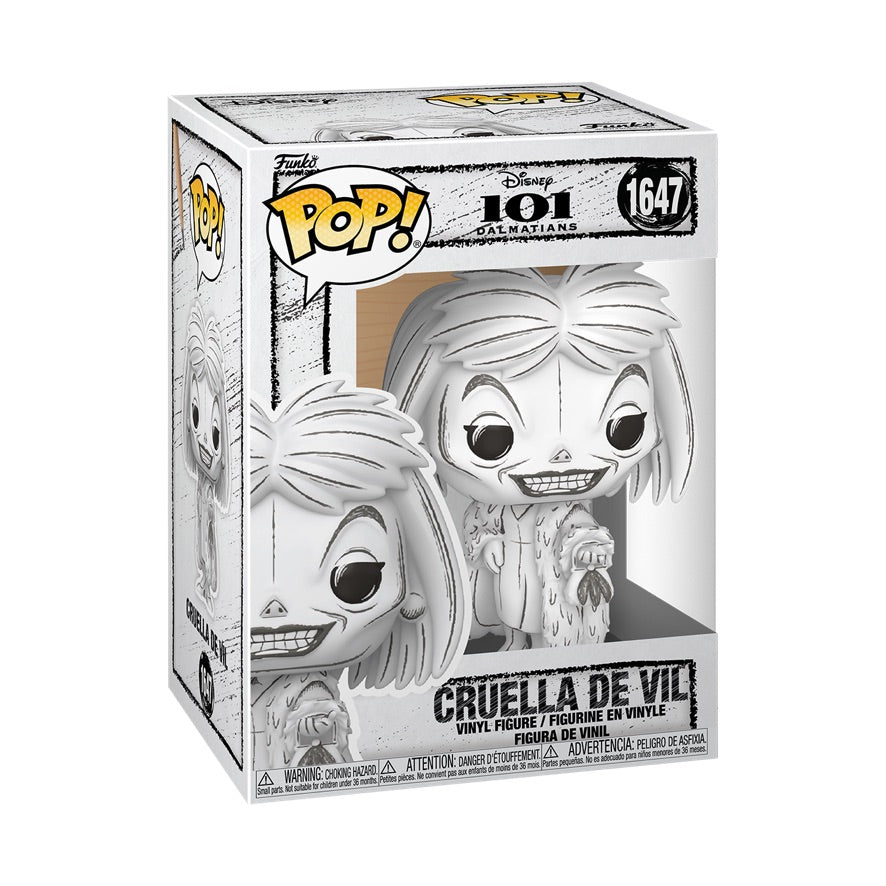 Funko Pop! Disney: Sketched: Cruella DeVil