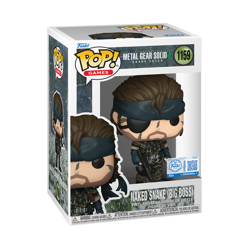 Funko Pop! Games: Metal Gear Solid Snake Eater: Naked Snake (Big Boss) (GameStop Exclusive)