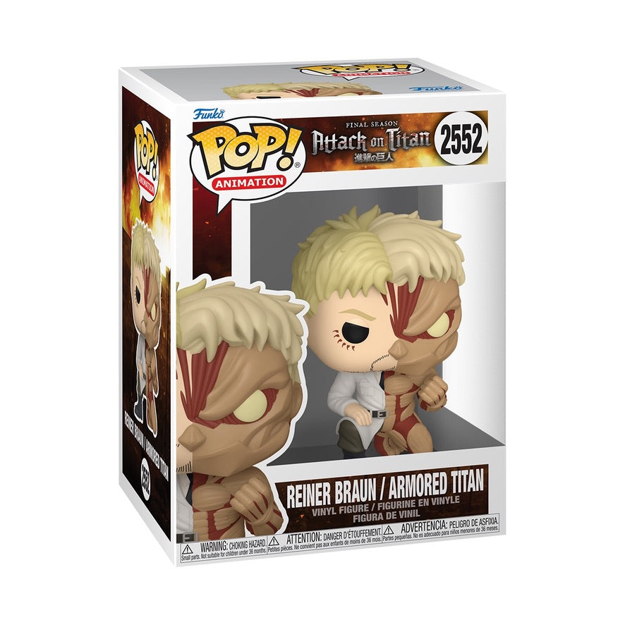 Funko Pop! Animation: Attack on Titan: Reiner Braun / Armored Titan