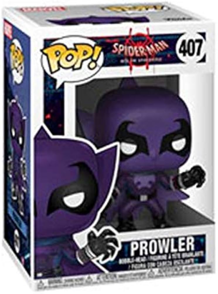 Funko Pop! Marvel: Spider-Man Into the Spider-Verse: Prowler (Box Imperfection)
