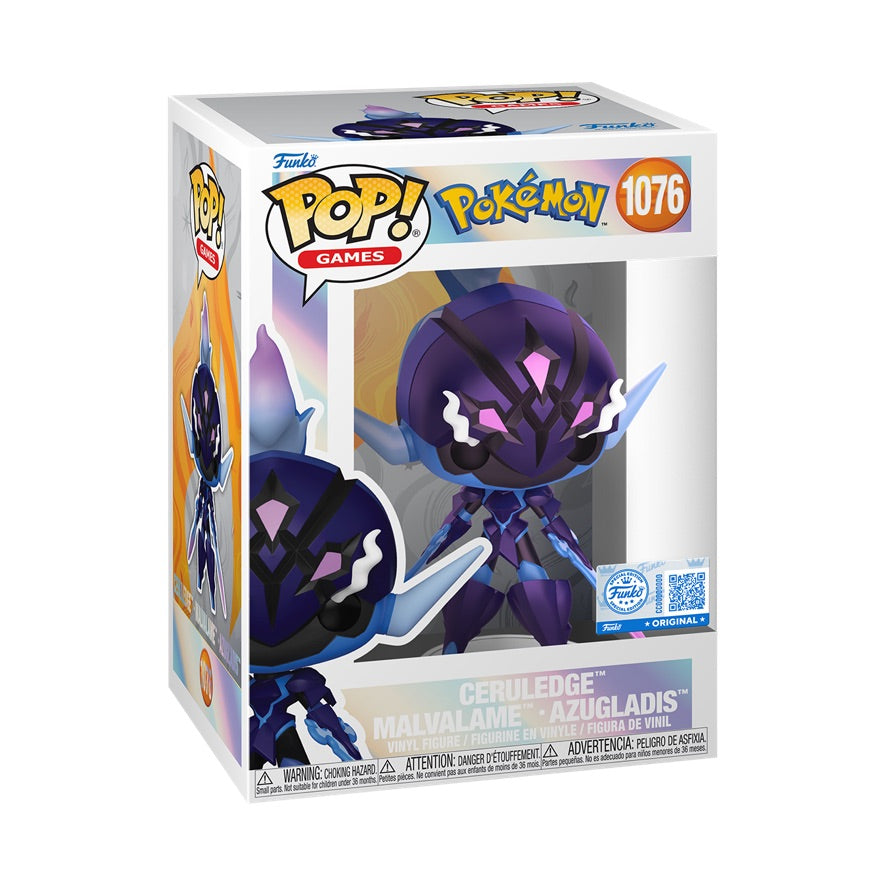 Funko Pop! Games: Pokemon: Ceruledge (Pearlescent) (Pokemon Center Exclusive)