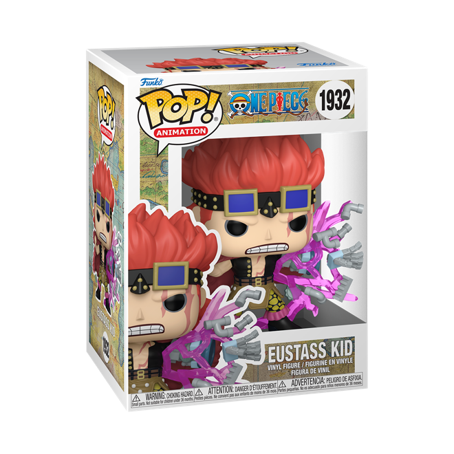 Funko Pop! Animation: One Piece: Eustass Kid (Box Imperfection)