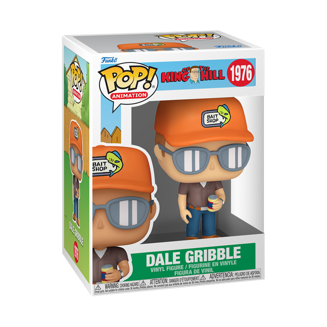 Funko Pop! Animation: King of the Hill: Dale Gribble (Box Imperfection)