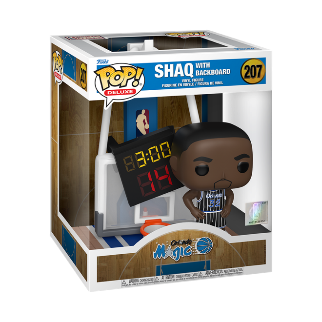 Funko Pop! Deluxe: NBA Orlando Magic: Shaq with Backboard (Box Imperfection)