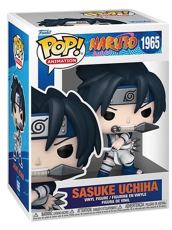Funko Pop! Animation: Naruto: Sasuke Uchiha (Box Imperfection)