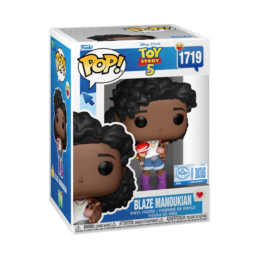 Funko Pop! Disney: Toy Story 5: Blaze Manoukian (Funko Special Edition)