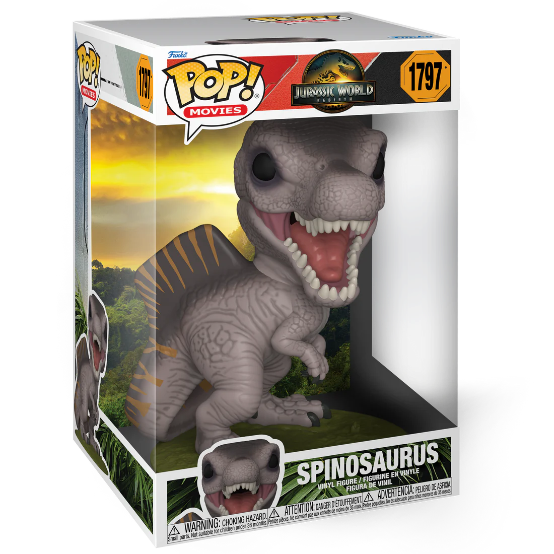 Funko Pop! Movies: Jurassic World Rebirth: Spinosaurus (Jumbo 10")