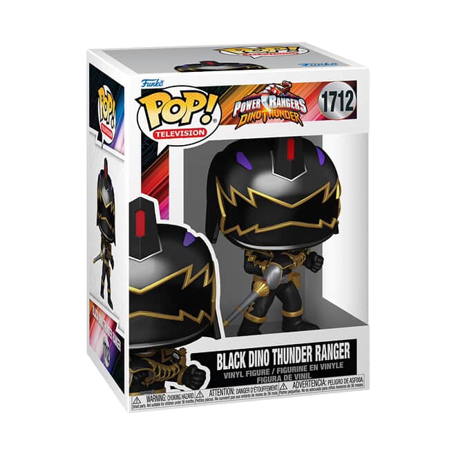 Funko Pop! Television: Power Rangers: Black Dino Thunder Ranger