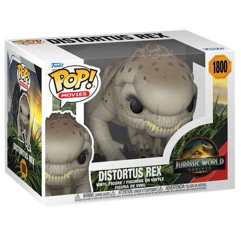Funko Pop! Movies: Jurassic World Rebirth: Distortus Rex