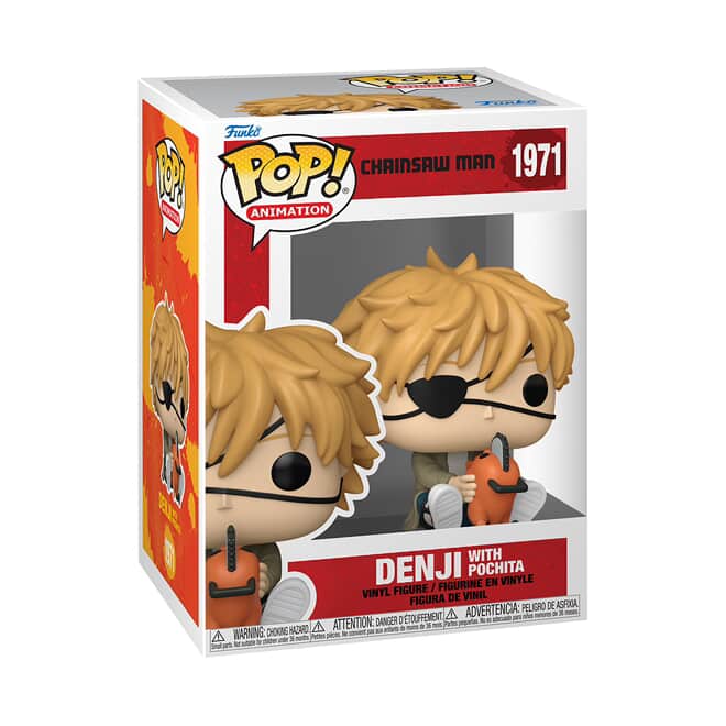 Funko Pop! Animation: Chainsaw Man: Denji with Pochita