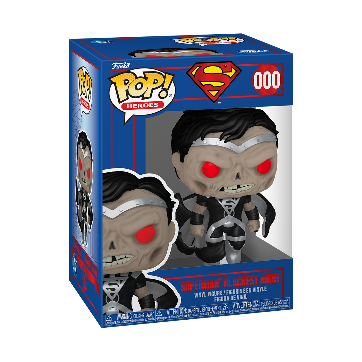 Funko Pop! Heroes: Superman: Superman Blackest Night
