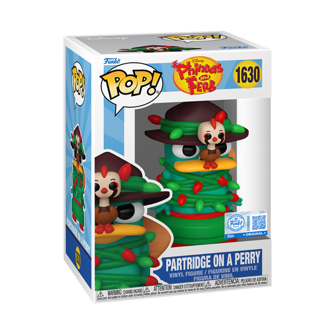 Funko Pop! Disney: Phineas and Ferb: Partridge on a Perry (Funko Shop Exclusive)