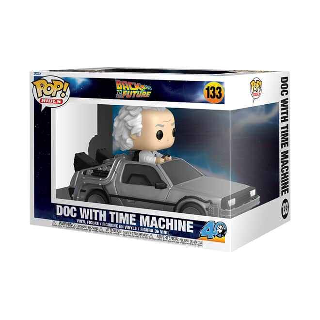 Funko Pop! Rides: Back to the Future: Doc with Time Machine