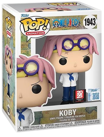 Funko Pop! Animation: One Piece: Koby (2025 Animation Expo Shared Exclusive)