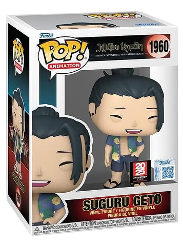 Funko Pop! Animation: Jujutsu Kaisen: Suguru Geto (2025 Animation Expo Shared Exclusive) (Box Imperfection)
