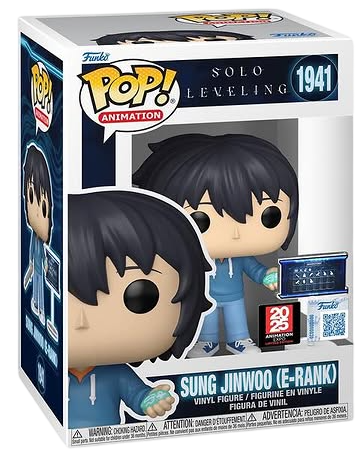 Funko Pop! Animation: Solo Leveling: Sung Jinwoo (E-Rank) (2025 Animation Expo Shared Exclusive) (Box Imperfection)