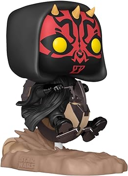Funko Pop! Rides: Star Wars: Episode 1: The Phantom Menace 25th Anniversary: Darth Maul on Bloodfin Speeder