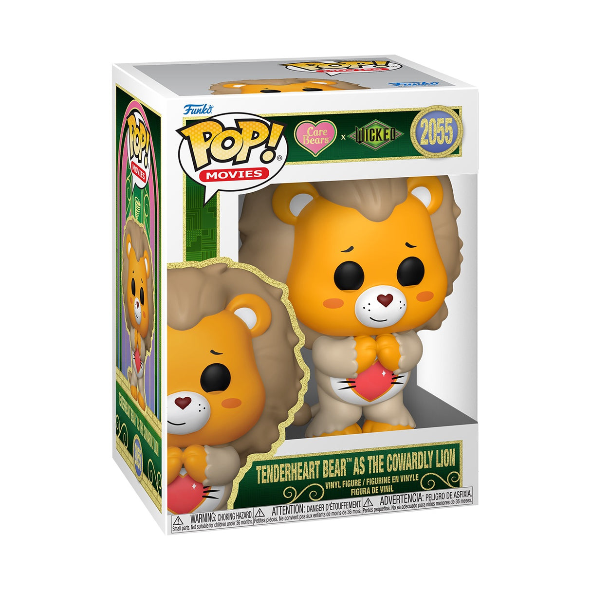Funko Pop! Movies: Care Bears x Wicked: Tenderheart Bear as The Cowardly Lion