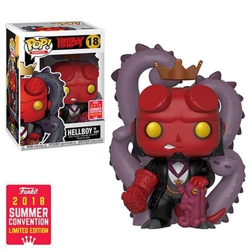 Funko Pop! Comics: Hellboy: Hellboy in Suit (2018 Summer Convention Shared Exclusive)