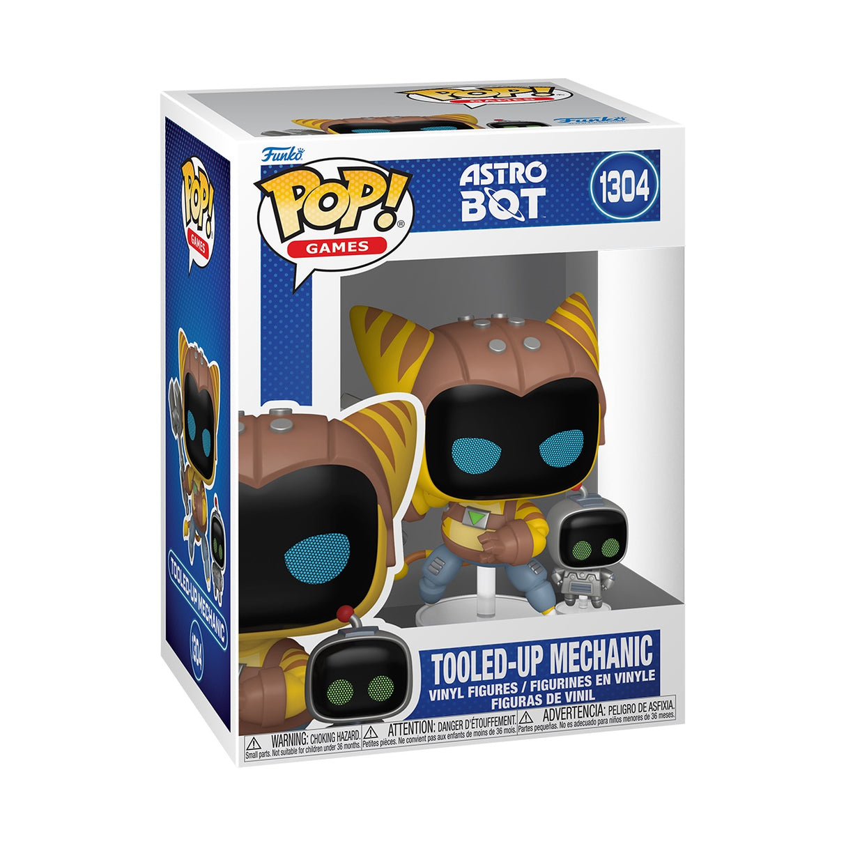 Funko Pop! Games: Astro Bot: Tooled Up Mechanic