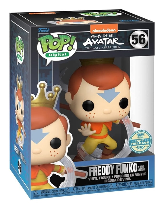 Funko Pop! Digital: Avatar the Last Airbender: Freddy as Aang (LE 4,160)