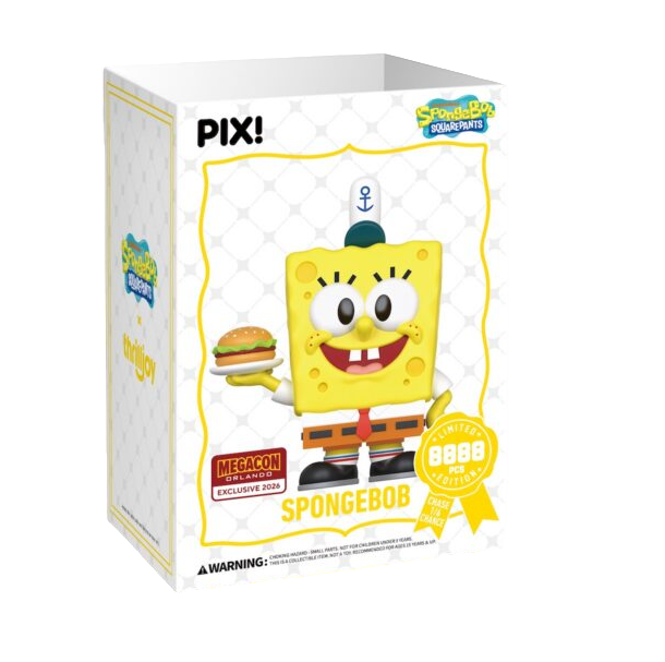 Thrilljoy PIX! Spongebob Squarepants: Spongebob (Chance of Chase) (2026 Megacon Convention Exclusive)