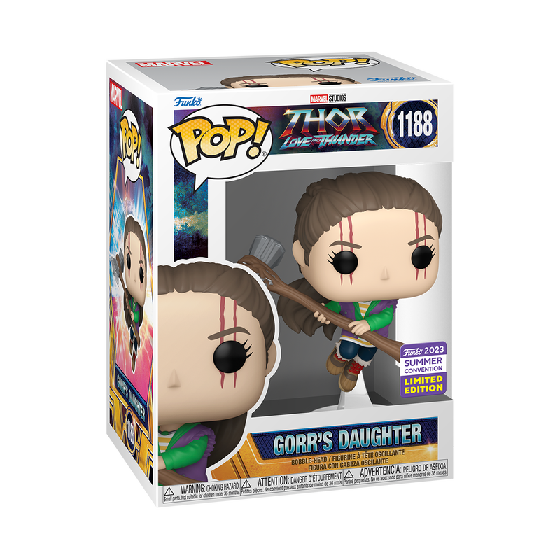 Funko Pop! Marvel: Thor Love and Thunder: Gorr's Daughter (2023 Summer Convention Exclusive) (Box Imperfection)