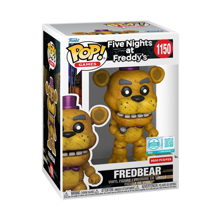 Funko Pop! Games: Five Nights at Freddy's: Fredbear (LE 9,500) (Funko Supreme Edition)