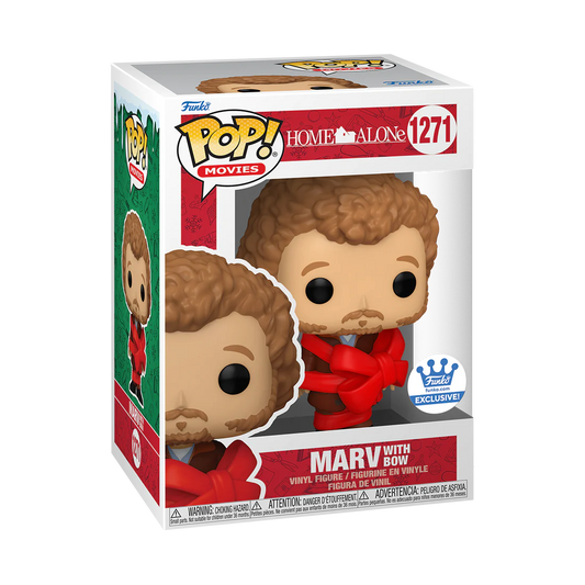 Movies: Home Alone: Marv With Bow (Funko Shop Exclusive)