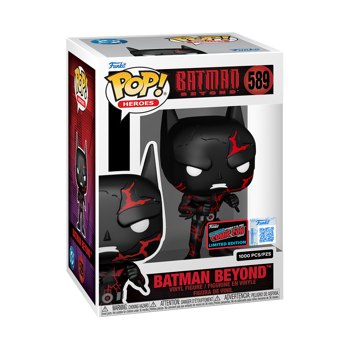 Funko Pop! Heroes: Batman Beyond: Batman Beyond (LE 1,000) (2025 NYCC Convention Exclusive)