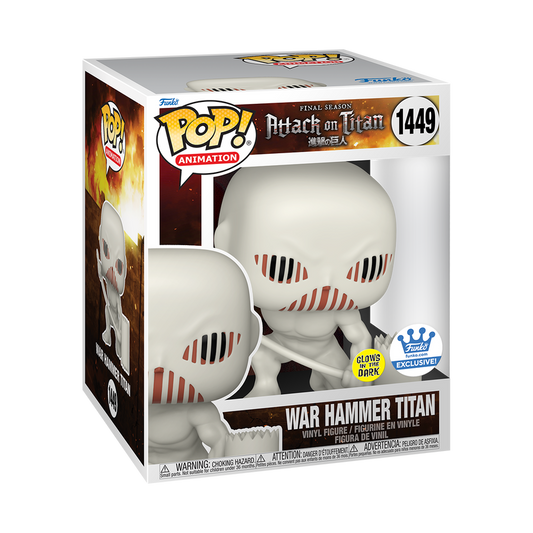Animation: Attack On Titan: War Hammer Titan (Glow) (Funko Shop Exclusive) (Box Imperfection)