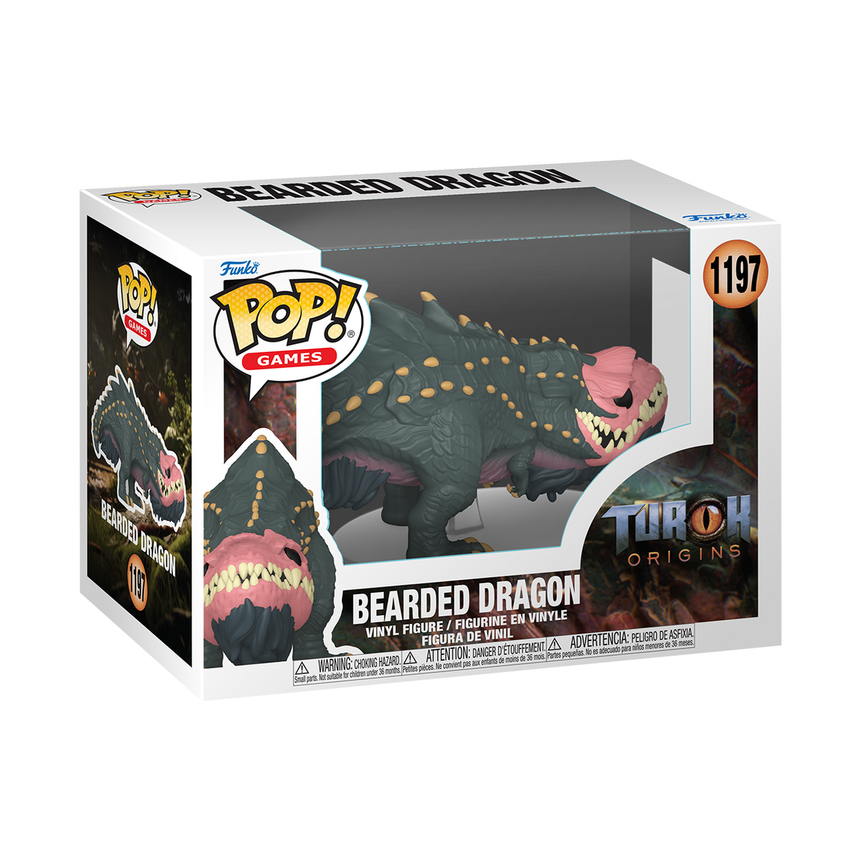 Funko Pop! Games: Turok Origins: Bearded Dragon