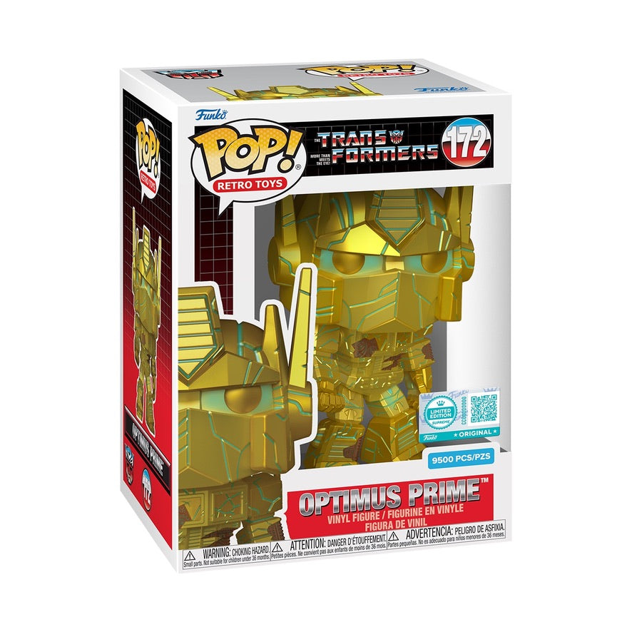 Funko Pop! Retro Toys: Transformers: Optimus Prime (LE 9,500) (Funko Supreme Edition) (Evend Exclusive)