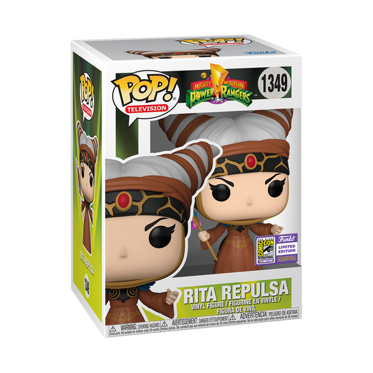 Retro Toys: TMNT Meets Power Rangers: Rita Repulsa (2023 SDCC Con Sticker)