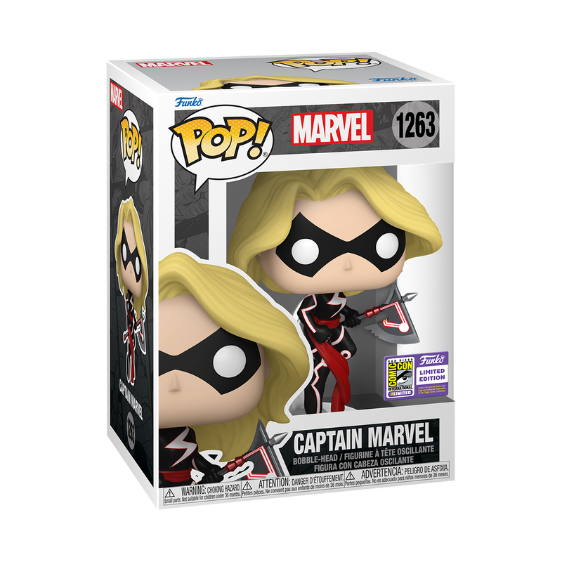 Marvel: Captain Marvel: Carol Danvers (2023 SDCC Con Sticker)