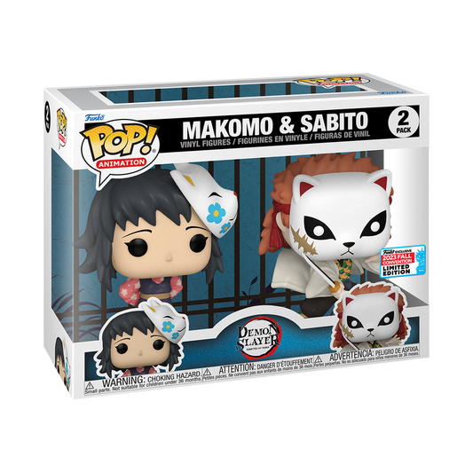 Animation: Demon Slayer: Makomo & Sabito (2-Pack) (2023 Fall Convention Exclusive) (Box Imperfection)