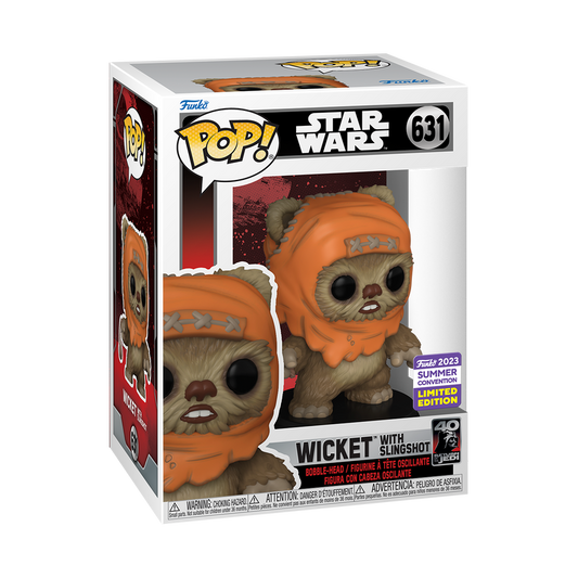 Star Wars: Wicket With Slingshot (2023 Summer Convention Exclusive)