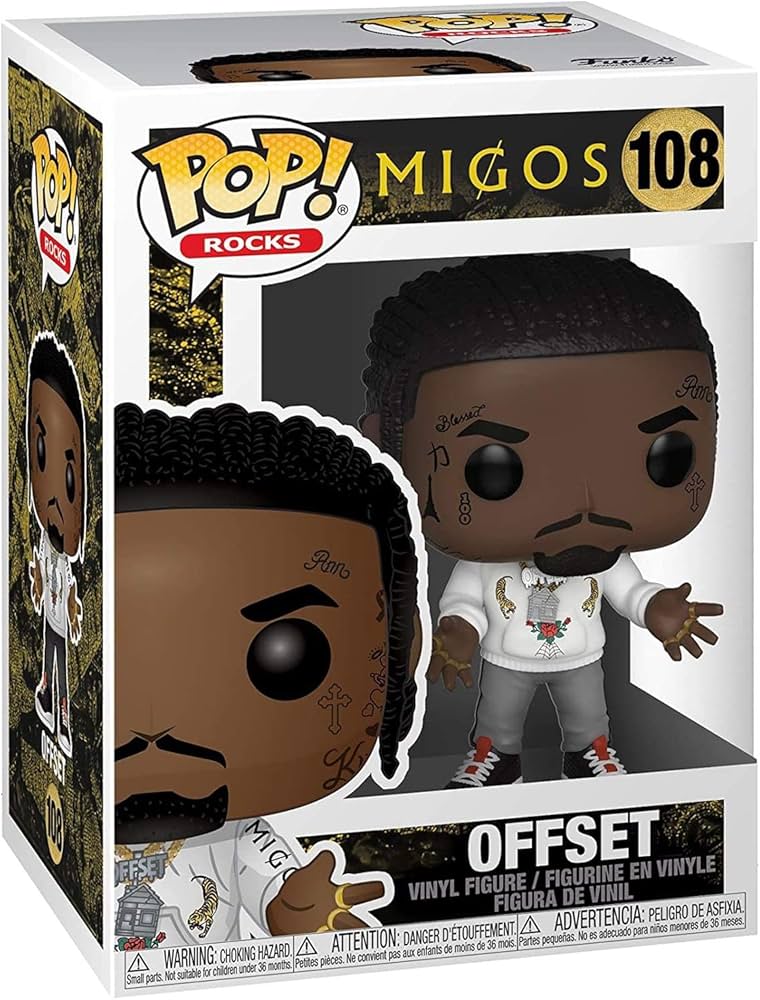 Funko Pop! Rocks: Migos: Offset (Box Imperfection)